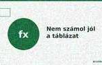 Nem számol jól a táblázat - XLGuru szolgáltatás