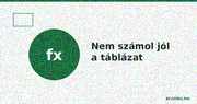 „Nem számol jól a táblázat?” – Képlet- és logikai hibakeresés
